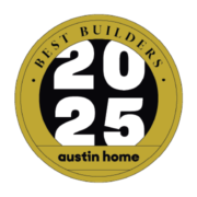 Austin Home Magazine's Best Builders 2025 Award Logo