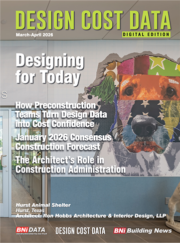 Texas Construction Company Featured in Design Cost Data Magazine | March-April 2026 Design Cost Data Magazine March-April 2026 issue featuring Texas Construction Company, Austin TX